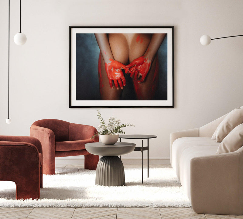 Seeing Red by Mario Stefanelli Art Print-PRINT-Olive et Oriel-Mario Stefanelli-Buy-Australian-Art-Prints-Online-with-Olive-et-Oriel-Your-Artwork-Specialists-Austrailia-Decorate-With-Coastal-Photo-Wall-Art-Prints-From-Our-Beach-House-Artwork-Collection-Fine-Poster-and-Framed-Artwork