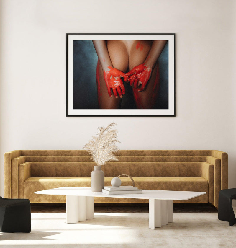 Seeing Red by Mario Stefanelli Art Print-PRINT-Olive et Oriel-Mario Stefanelli-Buy-Australian-Art-Prints-Online-with-Olive-et-Oriel-Your-Artwork-Specialists-Austrailia-Decorate-With-Coastal-Photo-Wall-Art-Prints-From-Our-Beach-House-Artwork-Collection-Fine-Poster-and-Framed-Artwork