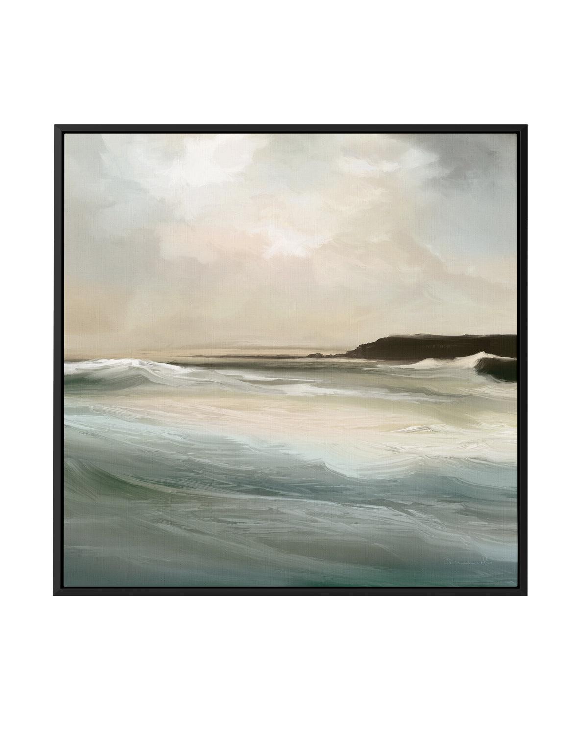 Sennen Cove by Dan Hobday SQ | Framed Canvas-CANVAS-You can shop wall art online with Olive et Oriel for everything from abstract art to fun kids wall art. Our beautiful modern art prints and canvas art are available from large canvas prints to wall art paintings and our proudly Australian artwork collection offers only the highest quality framed large wall art and canvas art Australia - You can buy fashion photography prints or Hampton print posters and paintings on canvas from Olive et Oriel a