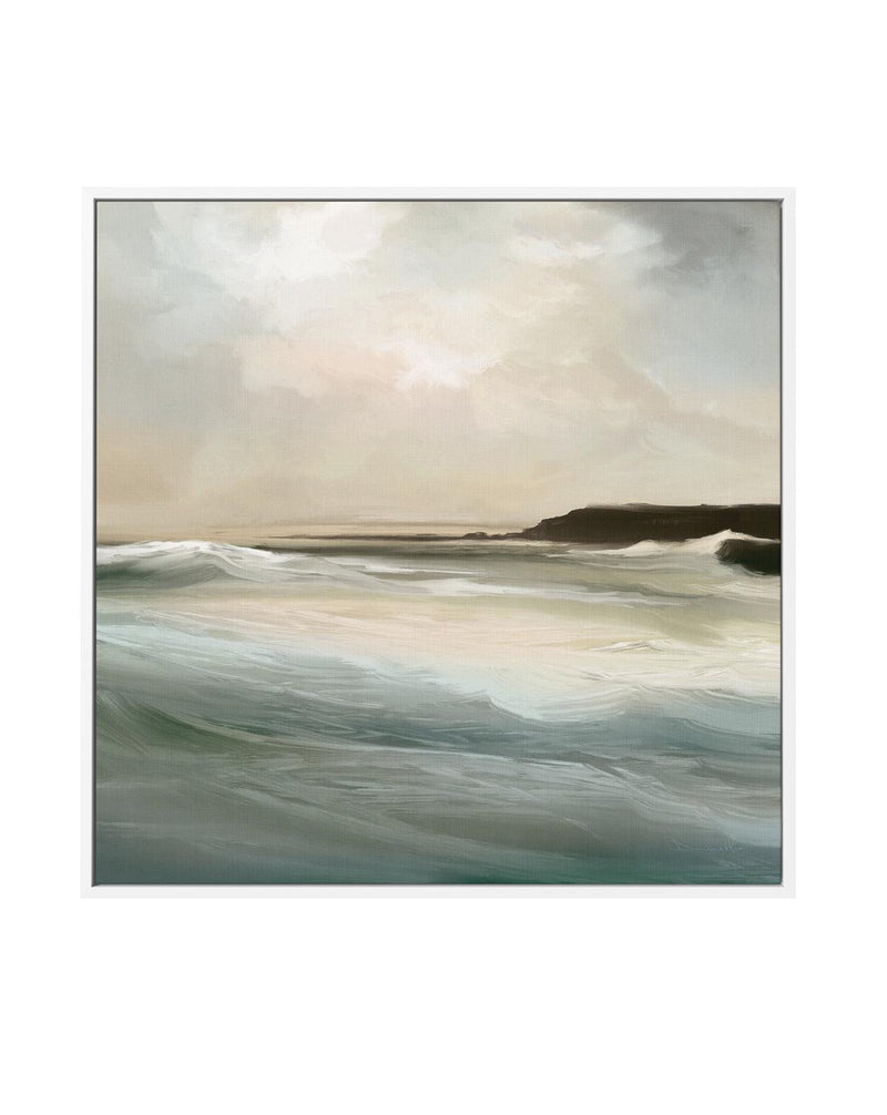 Sennen Cove by Dan Hobday SQ | Framed Canvas-CANVAS-You can shop wall art online with Olive et Oriel for everything from abstract art to fun kids wall art. Our beautiful modern art prints and canvas art are available from large canvas prints to wall art paintings and our proudly Australian artwork collection offers only the highest quality framed large wall art and canvas art Australia - You can buy fashion photography prints or Hampton print posters and paintings on canvas from Olive et Oriel a