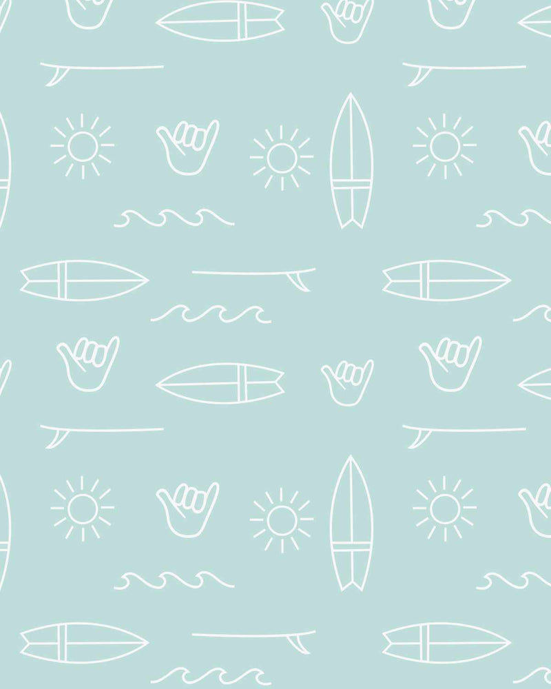 Shakas in Shallows Wallpaper-Wallpaper-Buy Kids Removable Wallpaper Online Our Custom Made Children√¢‚Ç¨‚Ñ¢s Wallpapers Are A Fun Way To Decorate And Enhance Boys Bedroom Decor And Girls Bedrooms They Are An Amazing Addition To Your Kids Bedroom Walls Our Collection of Kids Wallpaper Is Sure To Transform Your Kids Rooms Interior Style From Pink Wallpaper To Dinosaur Wallpaper Even Marble Wallpapers For Teen Boys Shop Peel And Stick Wallpaper Online Today With Olive et Oriel