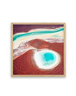 Shark Bay, WA | SQ Art Print-PRINT-Olive et Oriel-Olive et Oriel-70x70 cm | 27.5" x 27.5"-Oak-With White Border-Buy-Australian-Art-Prints-Online-with-Olive-et-Oriel-Your-Artwork-Specialists-Austrailia-Decorate-With-Coastal-Photo-Wall-Art-Prints-From-Our-Beach-House-Artwork-Collection-Fine-Poster-and-Framed-Artwork