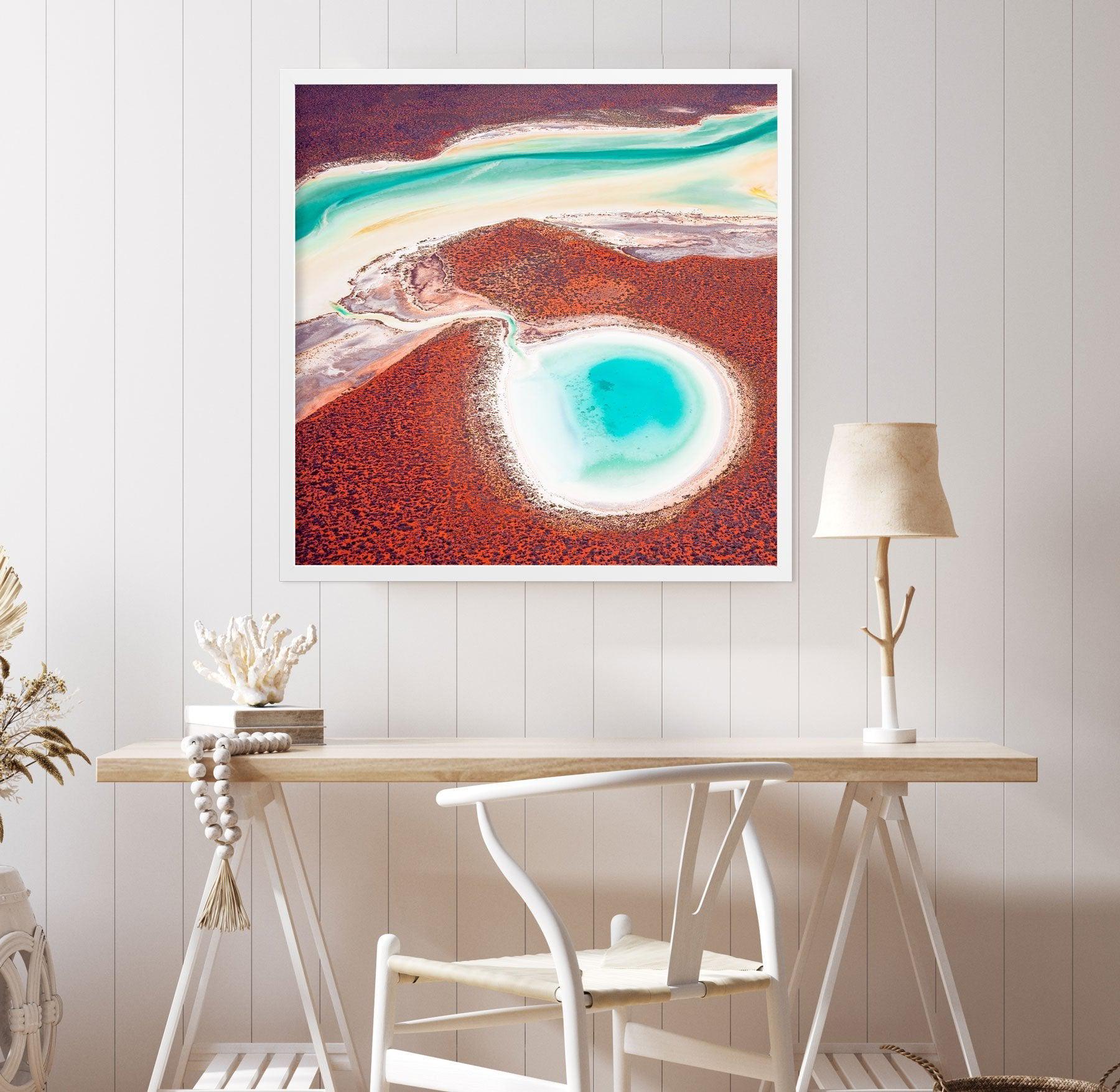 Shark Bay, WA | SQ Art Print-PRINT-Olive et Oriel-Olive et Oriel-Buy-Australian-Art-Prints-Online-with-Olive-et-Oriel-Your-Artwork-Specialists-Austrailia-Decorate-With-Coastal-Photo-Wall-Art-Prints-From-Our-Beach-House-Artwork-Collection-Fine-Poster-and-Framed-Artwork