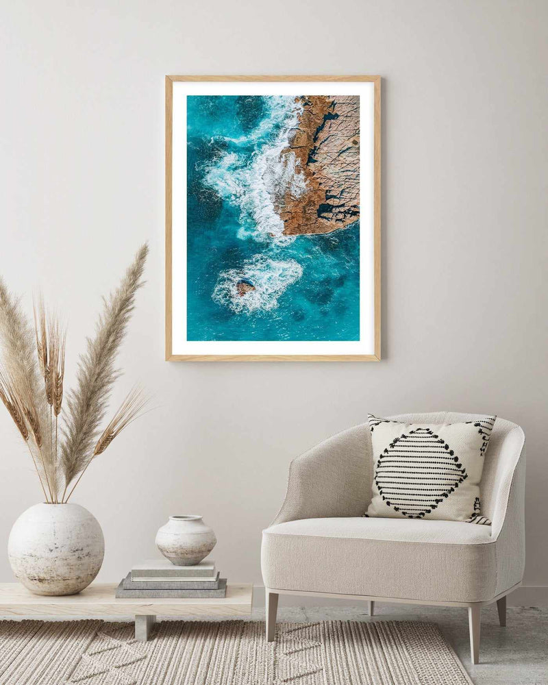 Short Point Headland III Art Print-PRINT-Olive et Oriel-Olive et Oriel-Buy-Australian-Art-Prints-Online-with-Olive-et-Oriel-Your-Artwork-Specialists-Austrailia-Decorate-With-Coastal-Photo-Wall-Art-Prints-From-Our-Beach-House-Artwork-Collection-Fine-Poster-and-Framed-Artwork