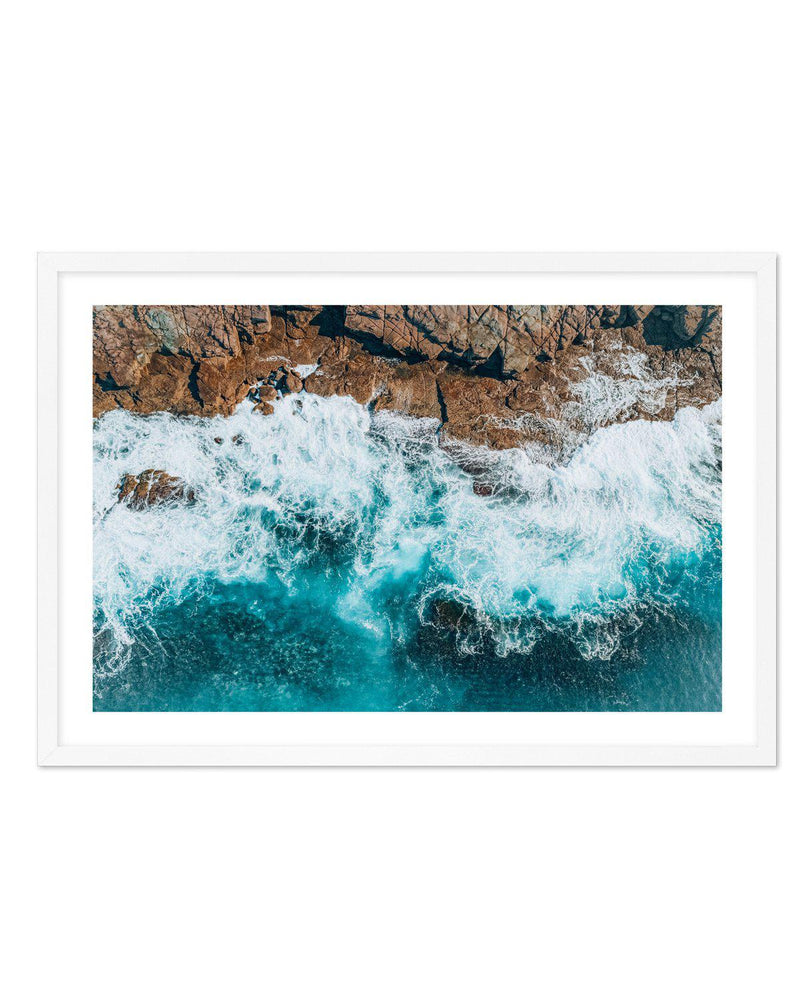 Short Point Headland | LS Art Print-PRINT-Olive et Oriel-Olive et Oriel-A5 | 5.8" x 8.3" | 14.8 x 21cm-White-With White Border-Buy-Australian-Art-Prints-Online-with-Olive-et-Oriel-Your-Artwork-Specialists-Austrailia-Decorate-With-Coastal-Photo-Wall-Art-Prints-From-Our-Beach-House-Artwork-Collection-Fine-Poster-and-Framed-Artwork