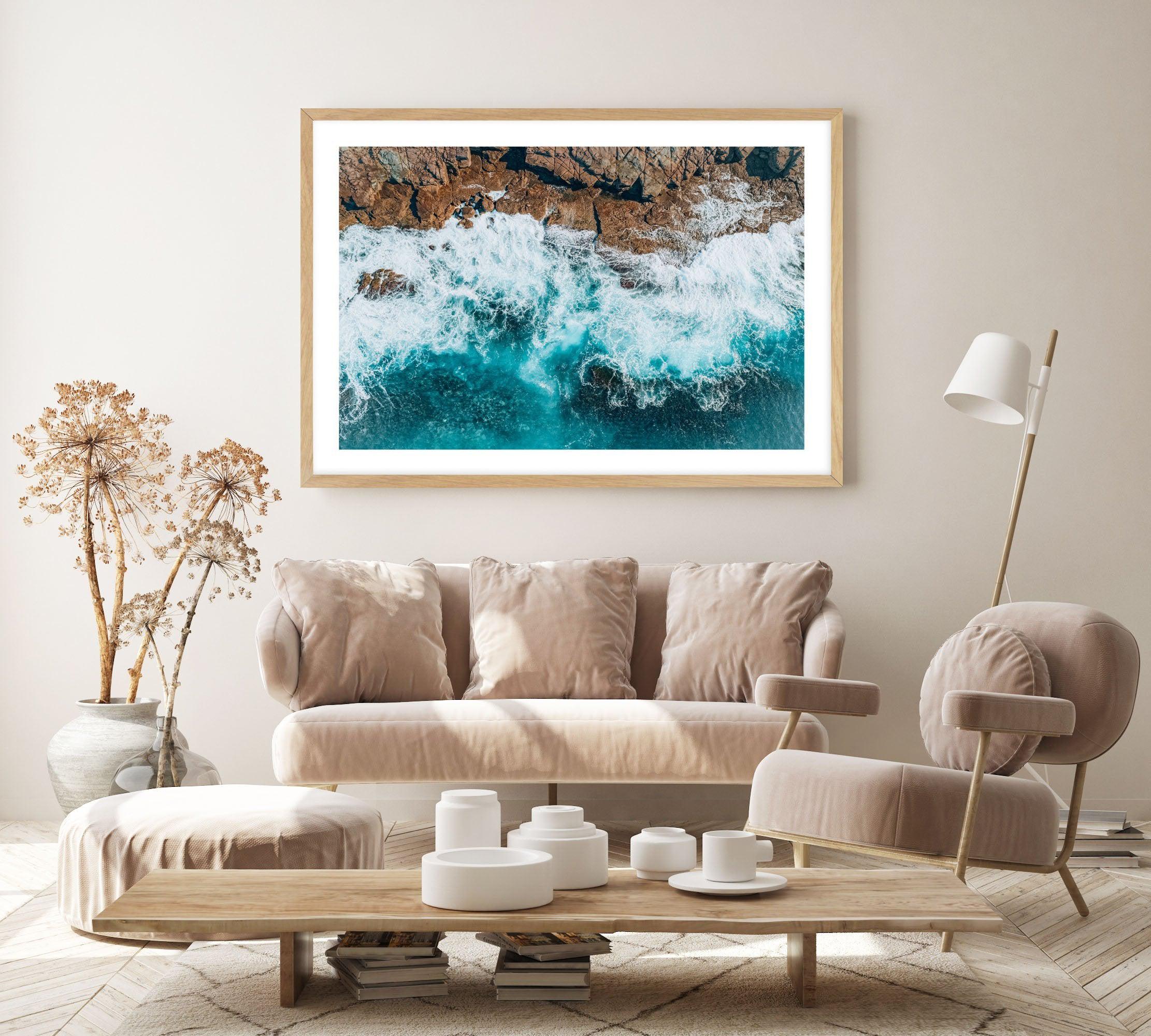 Short Point Headland | LS Art Print-PRINT-Olive et Oriel-Olive et Oriel-Buy-Australian-Art-Prints-Online-with-Olive-et-Oriel-Your-Artwork-Specialists-Austrailia-Decorate-With-Coastal-Photo-Wall-Art-Prints-From-Our-Beach-House-Artwork-Collection-Fine-Poster-and-Framed-Artwork