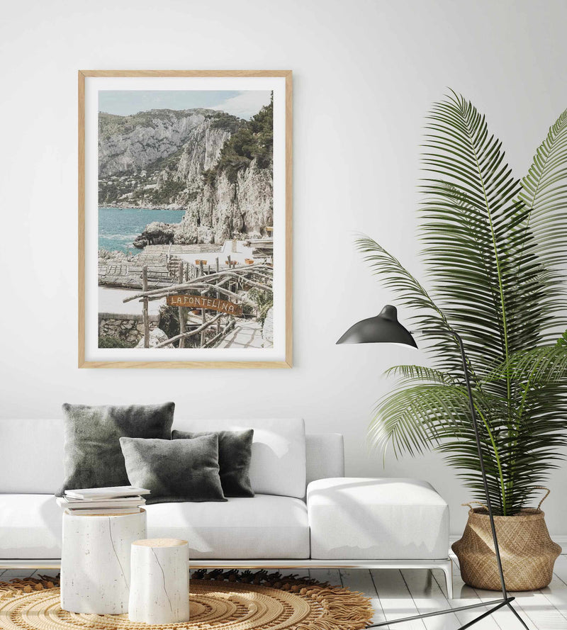 Signs Of La Fontelina | PT Art Print-PRINT-Olive et Oriel-Olive et Oriel-Buy-Australian-Art-Prints-Online-with-Olive-et-Oriel-Your-Artwork-Specialists-Austrailia-Decorate-With-Coastal-Photo-Wall-Art-Prints-From-Our-Beach-House-Artwork-Collection-Fine-Poster-and-Framed-Artwork
