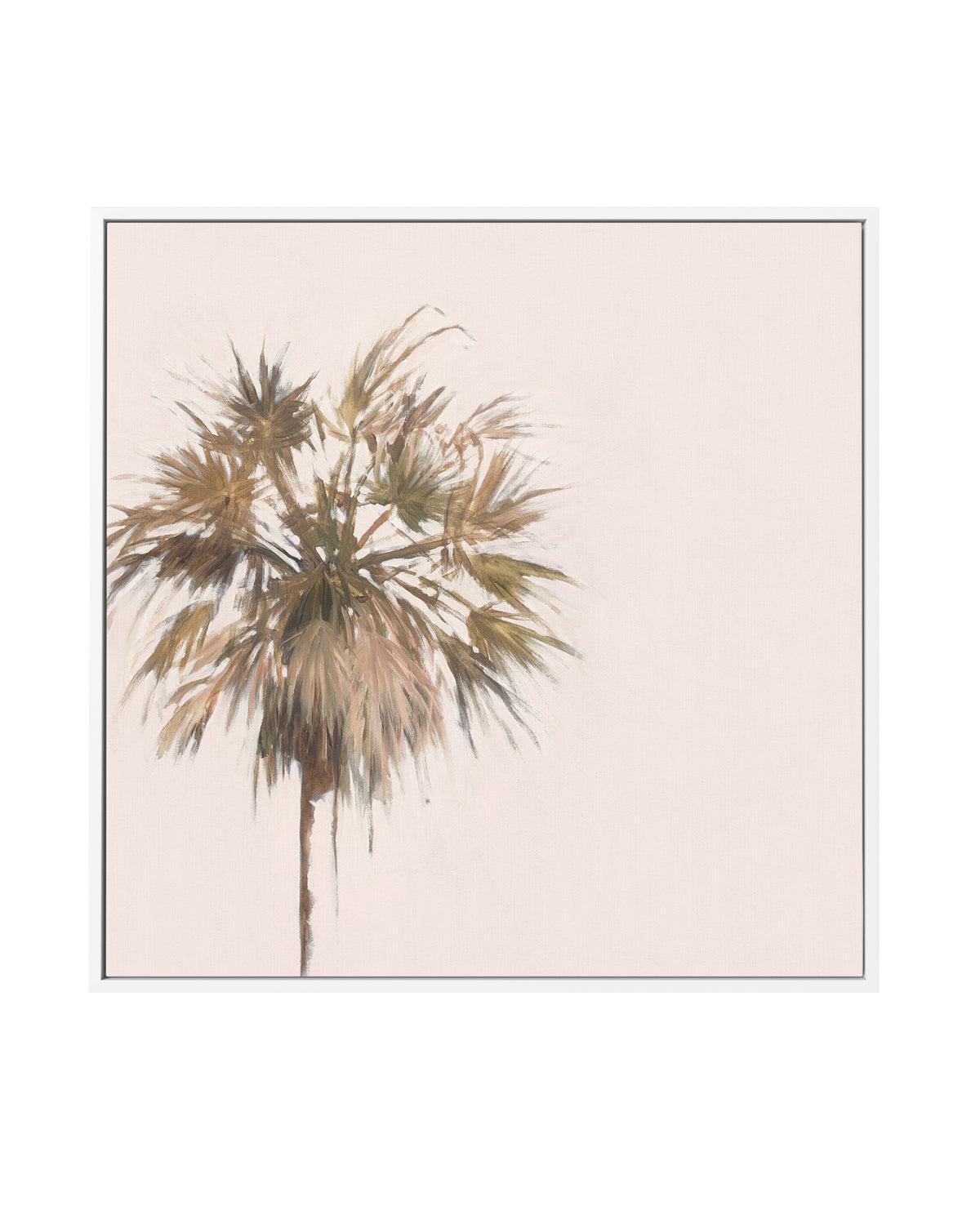 Simply Palm SQ by Natalie Jane | Framed Canvas-CANVAS-You can shop wall art online with Olive et Oriel for everything from abstract art to fun kids wall art. Our beautiful modern art prints and canvas art are available from large canvas prints to wall art paintings and our proudly Australian artwork collection offers only the highest quality framed large wall art and canvas art Australia - You can buy fashion photography prints or Hampton print posters and paintings on canvas from Olive et Oriel