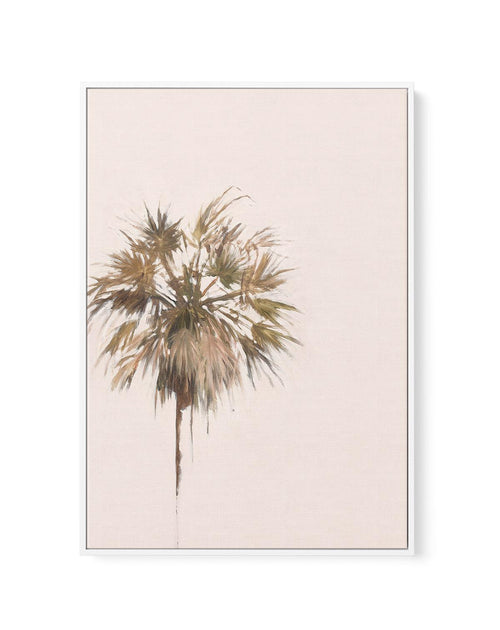 Simply Palm by Natalie Jane | Framed Canvas-CANVAS-You can shop wall art online with Olive et Oriel for everything from abstract art to fun kids wall art. Our beautiful modern art prints and canvas art are available from large canvas prints to wall art paintings and our proudly Australian artwork collection offers only the highest quality framed large wall art and canvas art Australia - You can buy fashion photography prints or Hampton print posters and paintings on canvas from Olive et Oriel an