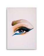 Single Eye by Leigh Viner Art Print-PRINT-Olive et Oriel-Leigh Viner-A5 | 5.8" x 8.3" | 14.8 x 21cm-Unframed Art Print-With White Border-Buy-Australian-Art-Prints-Online-with-Olive-et-Oriel-Your-Artwork-Specialists-Austrailia-Decorate-With-Coastal-Photo-Wall-Art-Prints-From-Our-Beach-House-Artwork-Collection-Fine-Poster-and-Framed-Artwork
