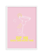 Sip Me Baby One More Time Art Print-PRINT-Olive et Oriel-Olive et Oriel-A5 | 5.8" x 8.3" | 14.8 x 21cm-White-With White Border-Buy-Australian-Art-Prints-Online-with-Olive-et-Oriel-Your-Artwork-Specialists-Austrailia-Decorate-With-Coastal-Photo-Wall-Art-Prints-From-Our-Beach-House-Artwork-Collection-Fine-Poster-and-Framed-Artwork