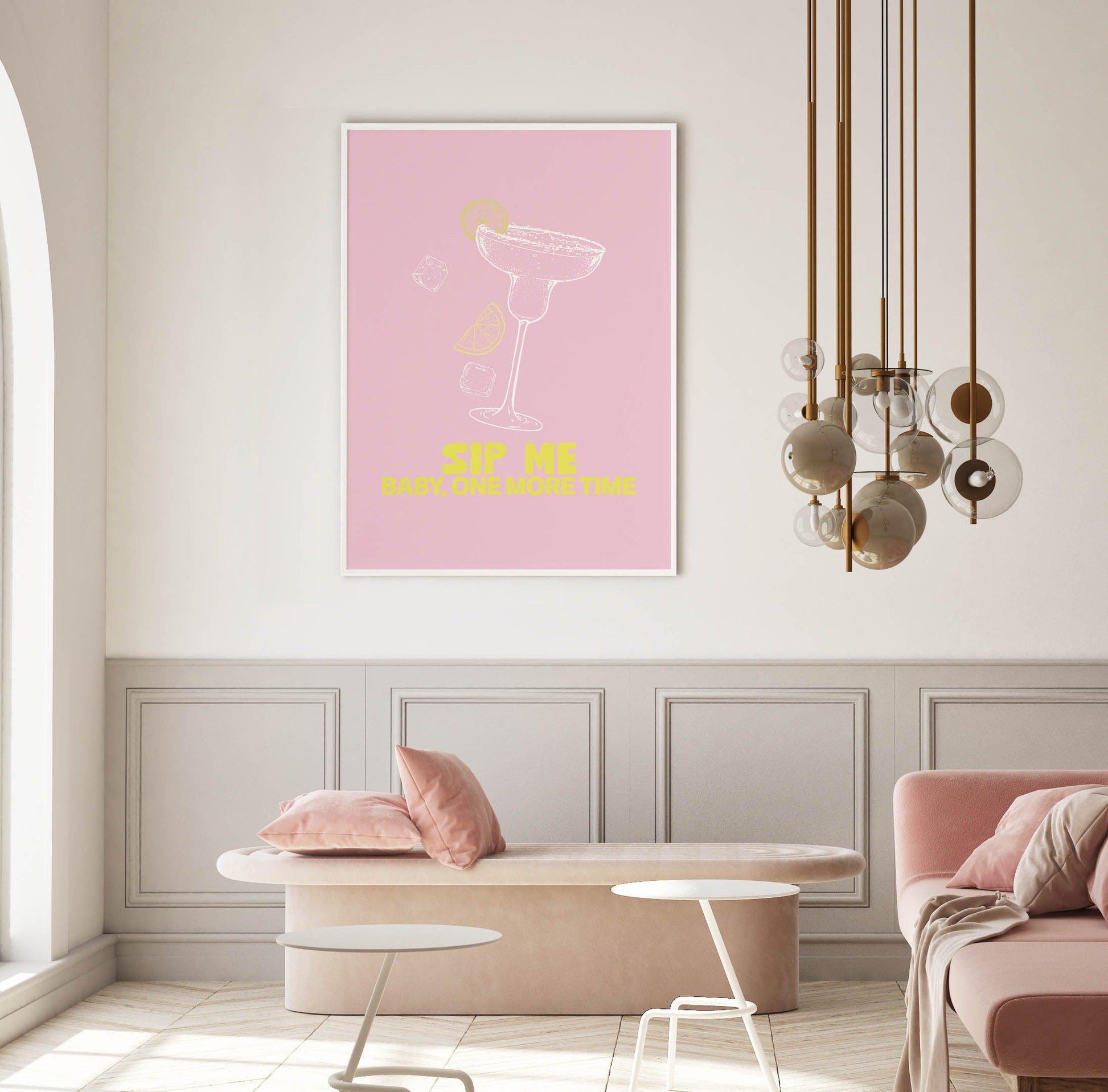 Sip Me Baby One More Time Art Print-PRINT-Olive et Oriel-Olive et Oriel-Buy-Australian-Art-Prints-Online-with-Olive-et-Oriel-Your-Artwork-Specialists-Austrailia-Decorate-With-Coastal-Photo-Wall-Art-Prints-From-Our-Beach-House-Artwork-Collection-Fine-Poster-and-Framed-Artwork