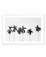 Six Palms Art Print-PRINT-Olive et Oriel-Olive et Oriel-A5 | 5.8" x 8.3" | 14.8 x 21cm-White-With White Border-Buy-Australian-Art-Prints-Online-with-Olive-et-Oriel-Your-Artwork-Specialists-Austrailia-Decorate-With-Coastal-Photo-Wall-Art-Prints-From-Our-Beach-House-Artwork-Collection-Fine-Poster-and-Framed-Artwork