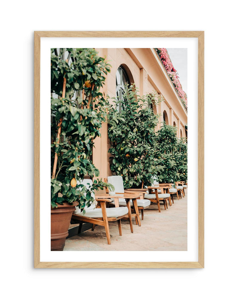 Slow Mornings Italy by Jovani Demetrie Art Print-PRINT-Olive et Oriel-Jovani Demetrie-A5 | 5.8" x 8.3" | 14.8 x 21cm-Oak-With White Border-Buy-Australian-Art-Prints-Online-with-Olive-et-Oriel-Your-Artwork-Specialists-Austrailia-Decorate-With-Coastal-Photo-Wall-Art-Prints-From-Our-Beach-House-Artwork-Collection-Fine-Poster-and-Framed-Artwork