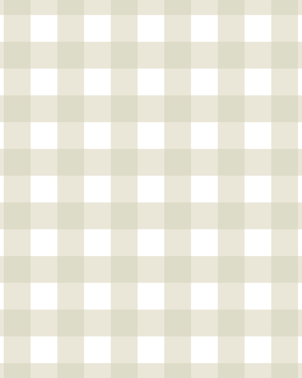 Small Gingham Check New Neutral Green Wallpaper