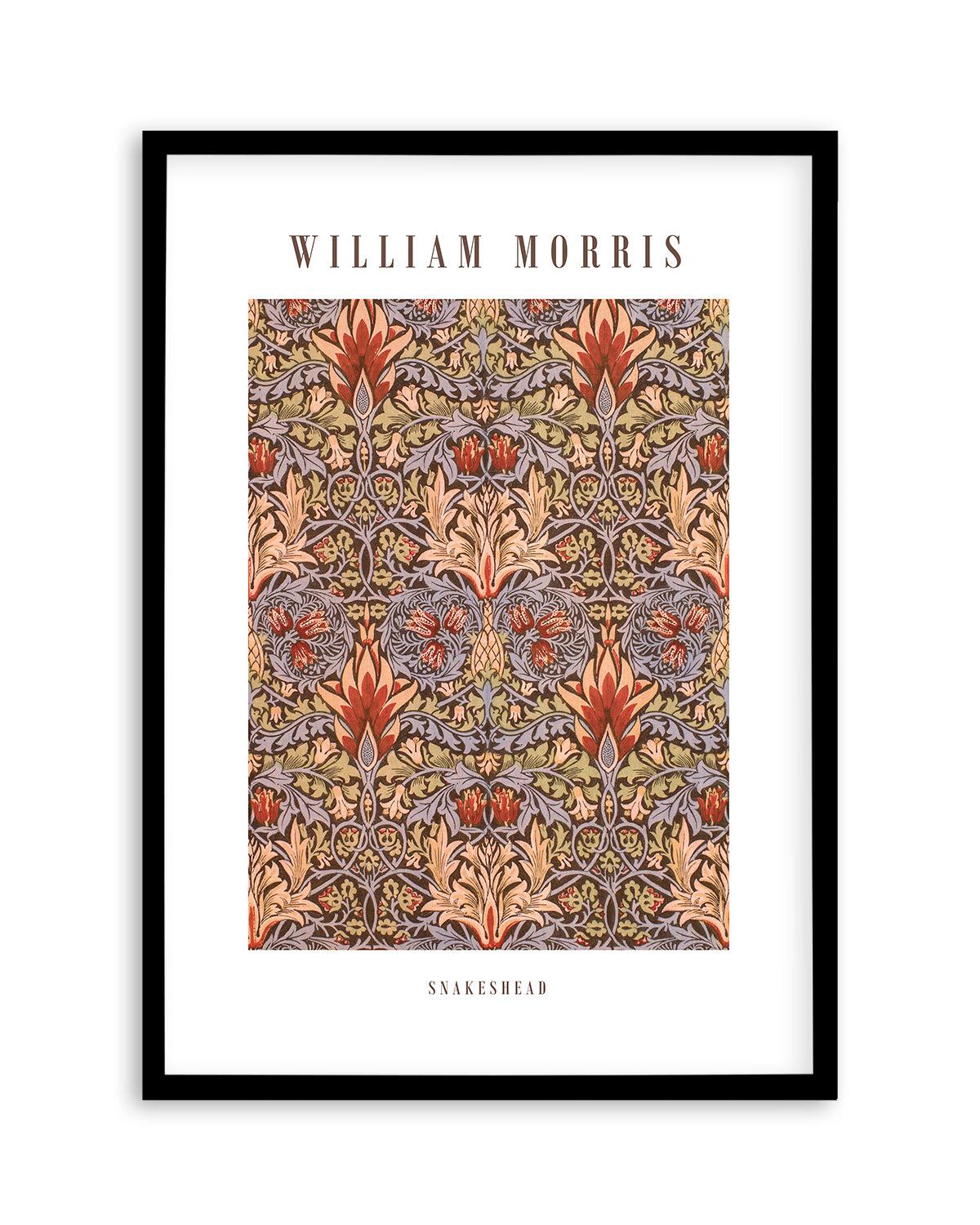 Snakeshead by William Morris Art Print