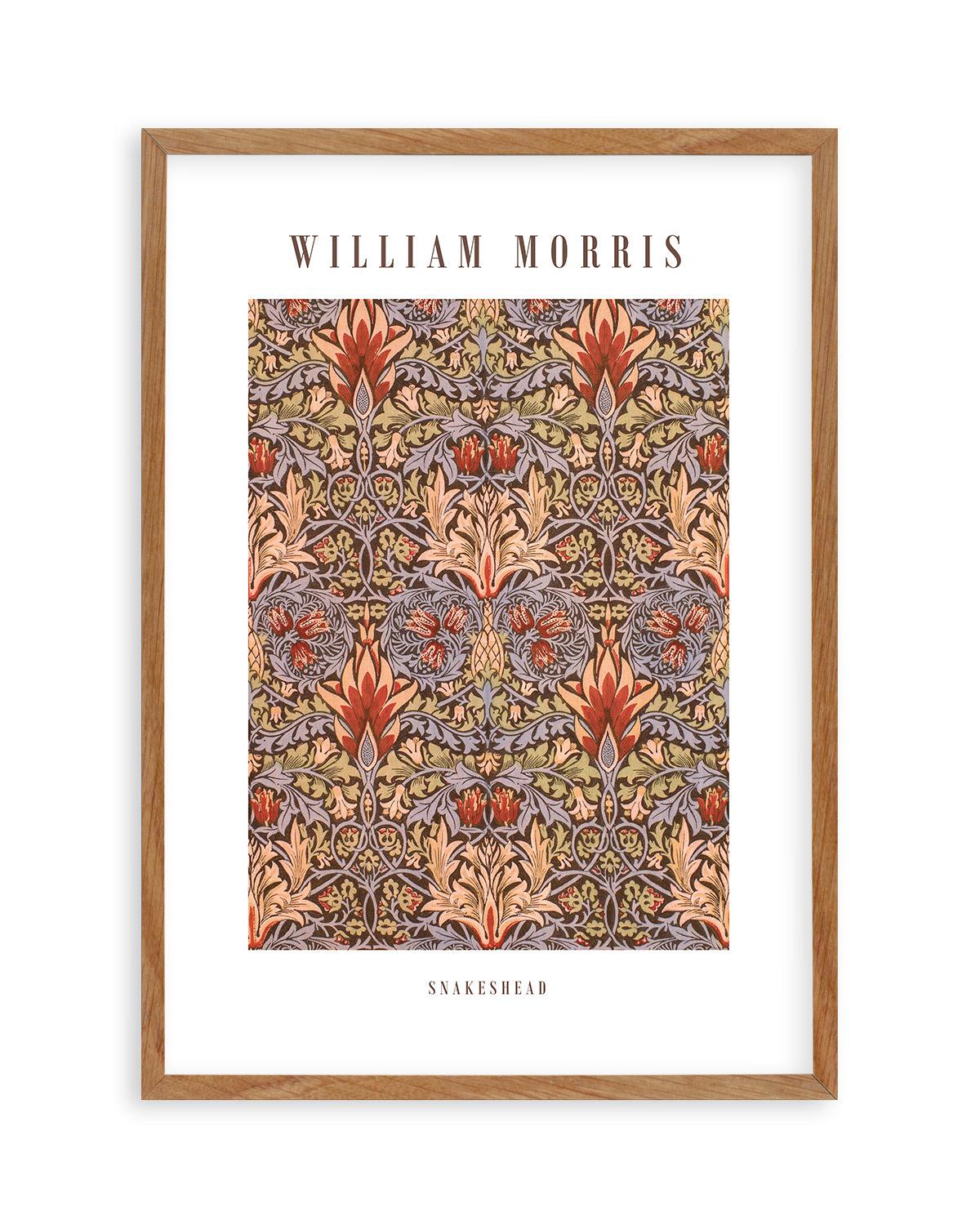 Snakeshead by William Morris Art Print