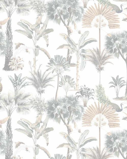 Soft Exotica Palms Wallpaper