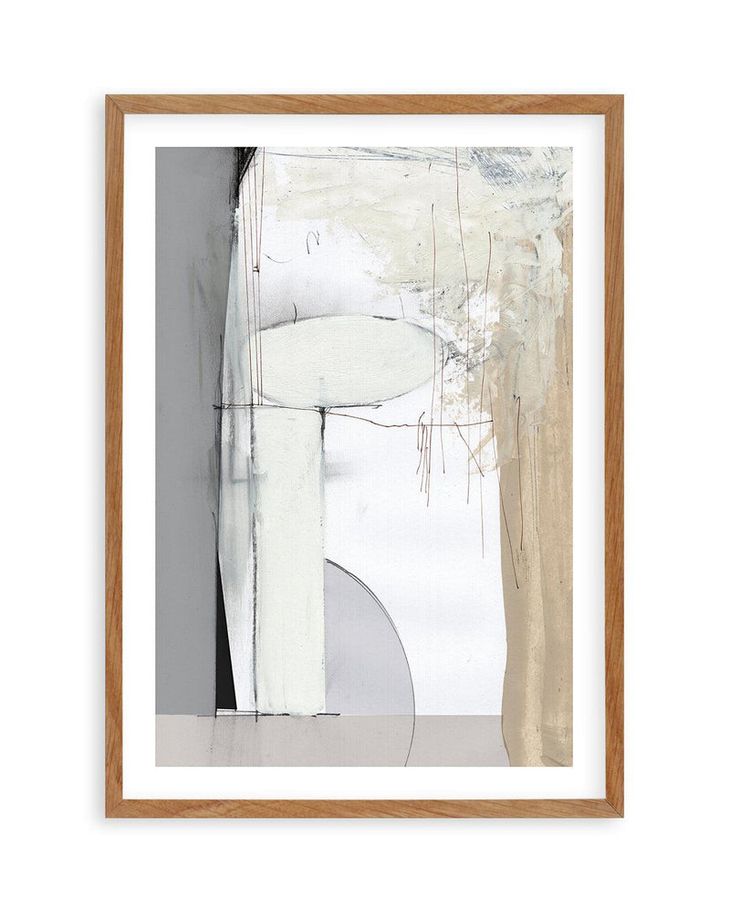 Soft Neutral by Dan Hobday Art Print-PRINT-Olive et Oriel-Dan Hobday-50x70 cm | 19.6" x 27.5"-Walnut-With White Border-Buy-Australian-Art-Prints-Online-with-Olive-et-Oriel-Your-Artwork-Specialists-Austrailia-Decorate-With-Coastal-Photo-Wall-Art-Prints-From-Our-Beach-House-Artwork-Collection-Fine-Poster-and-Framed-Artwork