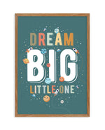 Solar | Dream Big Little One Art Print-PRINT-Olive et Oriel-Olive et Oriel-50x70 cm | 19.6" x 27.5"-Walnut-With White Border-Buy-Australian-Art-Prints-Online-with-Olive-et-Oriel-Your-Artwork-Specialists-Austrailia-Decorate-With-Coastal-Photo-Wall-Art-Prints-From-Our-Beach-House-Artwork-Collection-Fine-Poster-and-Framed-Artwork