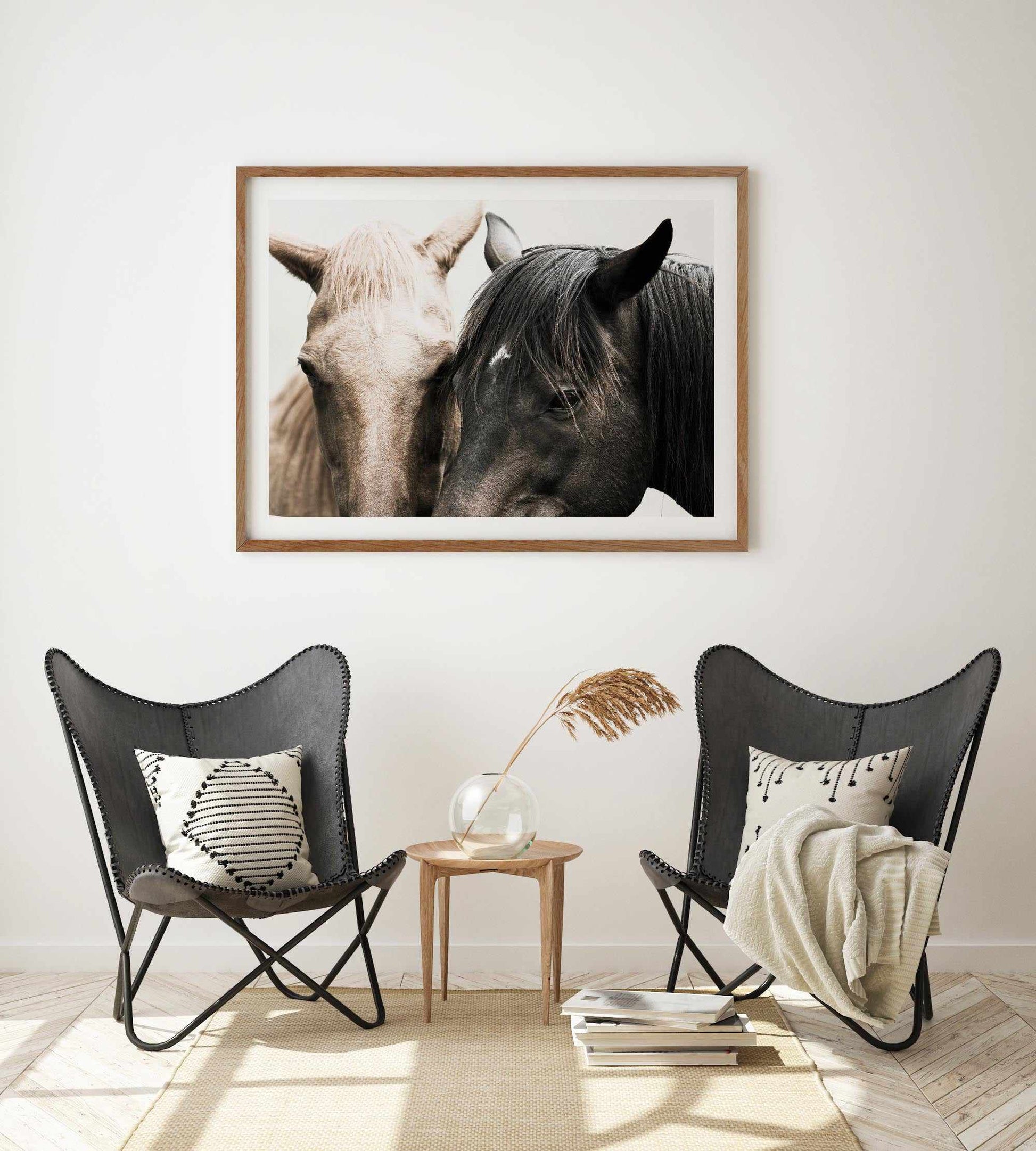 Soulmates | Horses Art Print-PRINT-Olive et Oriel-Olive et Oriel-Buy-Australian-Art-Prints-Online-with-Olive-et-Oriel-Your-Artwork-Specialists-Austrailia-Decorate-With-Coastal-Photo-Wall-Art-Prints-From-Our-Beach-House-Artwork-Collection-Fine-Poster-and-Framed-Artwork