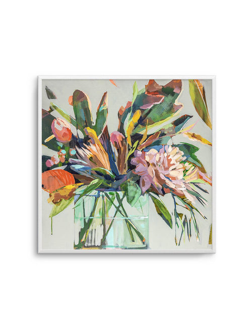 Spikey Bouquet by Jenny Westenhofer SQ Art Print-PRINT-Olive et Oriel-Jenny Westenhofer-Buy-Australian-Art-Prints-Online-with-Olive-et-Oriel-Your-Artwork-Specialists-Austrailia-Decorate-With-Coastal-Photo-Wall-Art-Prints-From-Our-Beach-House-Artwork-Collection-Fine-Poster-and-Framed-Artwork