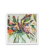 Spikey Bouquet by Jenny Westenhofer SQ Art Print-PRINT-Olive et Oriel-Jenny Westenhofer-70x70 cm | 27.5" x 27.5"-White-With White Border-Buy-Australian-Art-Prints-Online-with-Olive-et-Oriel-Your-Artwork-Specialists-Austrailia-Decorate-With-Coastal-Photo-Wall-Art-Prints-From-Our-Beach-House-Artwork-Collection-Fine-Poster-and-Framed-Artwork