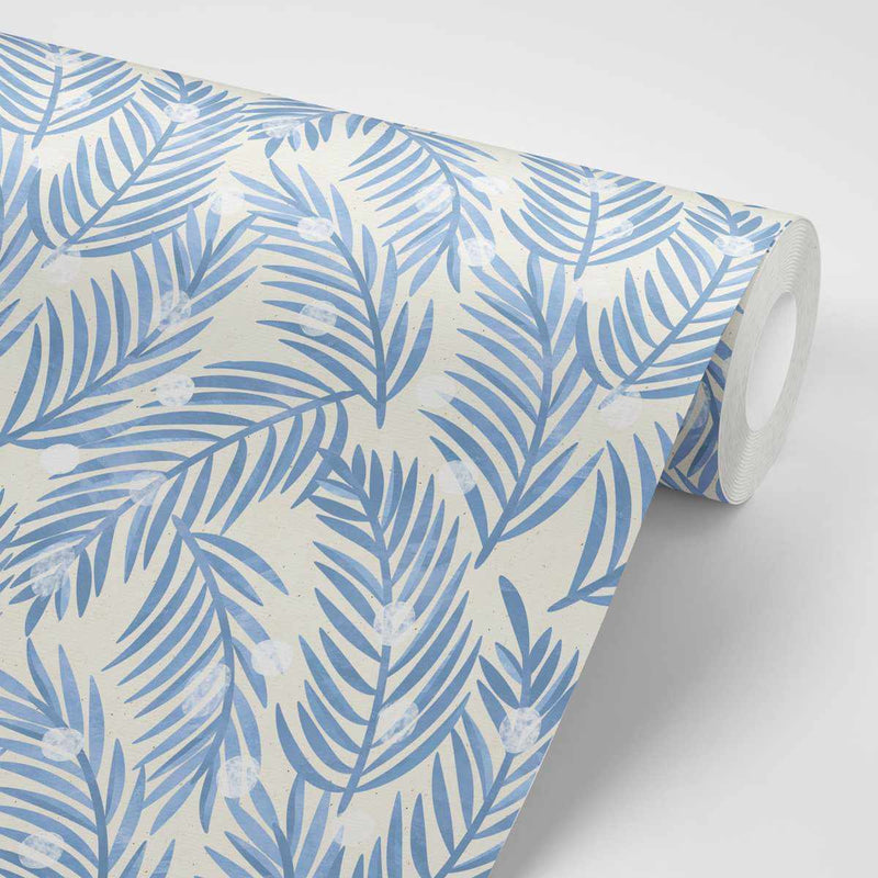Spotted Palms Wallpaper - Olive et Oriel