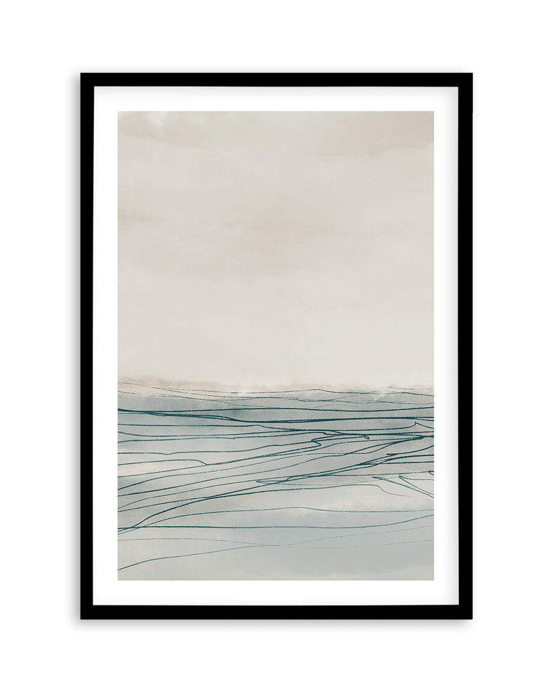 Still Sea I by Dan Hobday PT Art Print-PRINT-Olive et Oriel-Dan Hobday-A5 | 5.8" x 8.3" | 14.8 x 21cm-Black-With White Border-Buy-Australian-Art-Prints-Online-with-Olive-et-Oriel-Your-Artwork-Specialists-Austrailia-Decorate-With-Coastal-Photo-Wall-Art-Prints-From-Our-Beach-House-Artwork-Collection-Fine-Poster-and-Framed-Artwork