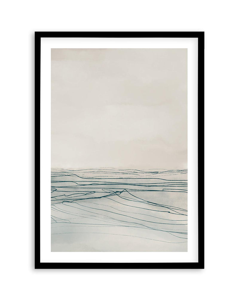 Still Sea II by Dan Hobday PT Art Print-PRINT-Olive et Oriel-Dan Hobday-A5 | 5.8" x 8.3" | 14.8 x 21cm-Black-With White Border-Buy-Australian-Art-Prints-Online-with-Olive-et-Oriel-Your-Artwork-Specialists-Austrailia-Decorate-With-Coastal-Photo-Wall-Art-Prints-From-Our-Beach-House-Artwork-Collection-Fine-Poster-and-Framed-Artwork