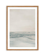 Still Sea II by Dan Hobday PT Art Print-PRINT-Olive et Oriel-Dan Hobday-50x70 cm | 19.6" x 27.5"-Walnut-With White Border-Buy-Australian-Art-Prints-Online-with-Olive-et-Oriel-Your-Artwork-Specialists-Austrailia-Decorate-With-Coastal-Photo-Wall-Art-Prints-From-Our-Beach-House-Artwork-Collection-Fine-Poster-and-Framed-Artwork
