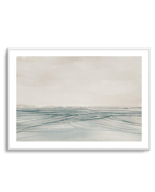 Still Sea by Dan Hobday LS Art Print-PRINT-Olive et Oriel-Dan Hobday-A5 | 5.8" x 8.3" | 14.8 x 21cm-Unframed Art Print-With White Border-Buy-Australian-Art-Prints-Online-with-Olive-et-Oriel-Your-Artwork-Specialists-Austrailia-Decorate-With-Coastal-Photo-Wall-Art-Prints-From-Our-Beach-House-Artwork-Collection-Fine-Poster-and-Framed-Artwork