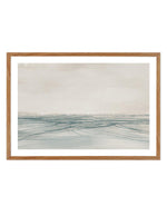Still Sea by Dan Hobday LS Art Print-PRINT-Olive et Oriel-Dan Hobday-50x70 cm | 19.6" x 27.5"-Walnut-With White Border-Buy-Australian-Art-Prints-Online-with-Olive-et-Oriel-Your-Artwork-Specialists-Austrailia-Decorate-With-Coastal-Photo-Wall-Art-Prints-From-Our-Beach-House-Artwork-Collection-Fine-Poster-and-Framed-Artwork