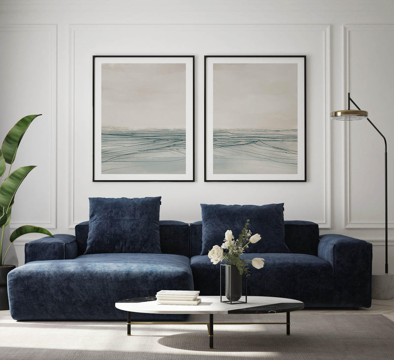 Still Sea II by Dan Hobday PT Art Print-PRINT-Olive et Oriel-Dan Hobday-Buy-Australian-Art-Prints-Online-with-Olive-et-Oriel-Your-Artwork-Specialists-Austrailia-Decorate-With-Coastal-Photo-Wall-Art-Prints-From-Our-Beach-House-Artwork-Collection-Fine-Poster-and-Framed-Artwork