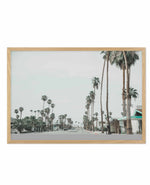 Streets of Palm Springs Art Print-PRINT-Olive et Oriel-Olive et Oriel-A4 | 8.3" x 11.7" | 21 x 29.7cm-Oak-With White Border-Buy-Australian-Art-Prints-Online-with-Olive-et-Oriel-Your-Artwork-Specialists-Austrailia-Decorate-With-Coastal-Photo-Wall-Art-Prints-From-Our-Beach-House-Artwork-Collection-Fine-Poster-and-Framed-Artwork