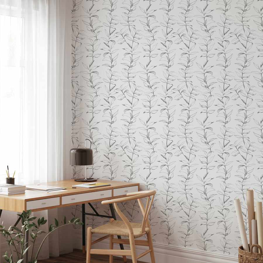 Valentina Wallpaper-Wallpaper-Buy-Australian-Removable-Wallpaper-Now-In-Black-&-White-Wallpaper-Peel-And-Stick-Wallpaper-Online-At-Olive-et-Oriel-Custom-Made-Wallpapers-Wall-Papers-Decorate-Your-Bedroom-Living-Room-Kids-Room-or-Commercial-Interior