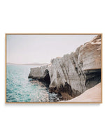 Summer Days | Greece | Framed Canvas-Shop Greece Wall Art Prints Online with Olive et Oriel - Our collection of Greek Islands art prints offer unique wall art including blue domes of Santorini in Oia, mediterranean sea prints and incredible posters from Milos and other Greece landscape photography - this collection will add mediterranean blue to your home, perfect for updating the walls in coastal, beach house style. There is Greece art on canvas and extra large wall art with fast, free shipping