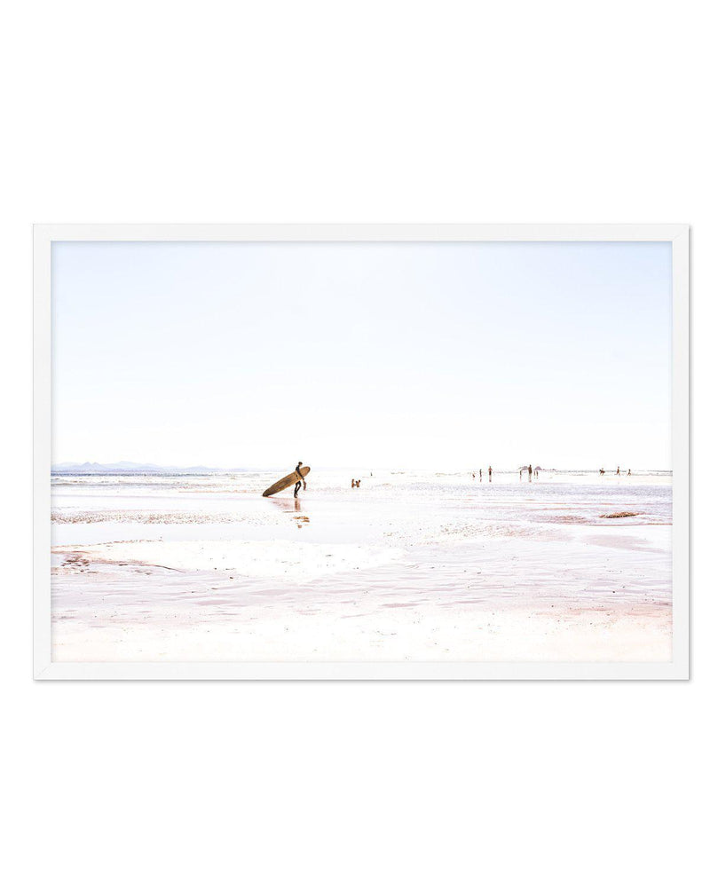 Summer Days | Wategos Art Print-PRINT-Olive et Oriel-Olive et Oriel-A4 | 8.3" x 11.7" | 21 x 29.7cm-White-With White Border-Buy-Australian-Art-Prints-Online-with-Olive-et-Oriel-Your-Artwork-Specialists-Austrailia-Decorate-With-Coastal-Photo-Wall-Art-Prints-From-Our-Beach-House-Artwork-Collection-Fine-Poster-and-Framed-Artwork