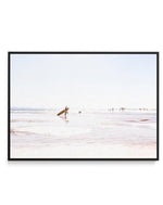 Summer Days | Wategos | Framed Canvas-CANVAS-You can shop wall art online with Olive et Oriel for everything from abstract art to fun kids wall art. Our beautiful modern art prints and canvas art are available from large canvas prints to wall art paintings and our proudly Australian artwork collection offers only the highest quality framed large wall art and canvas art Australia - You can buy fashion photography prints or Hampton print posters and paintings on canvas from Olive et Oriel and have