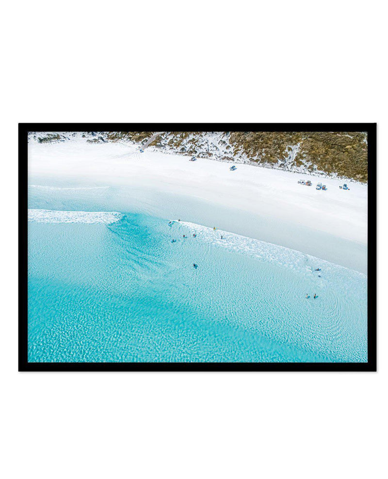Summer Days | Wharton Beach Art Print-PRINT-Olive et Oriel-Olive et Oriel-A5 | 5.8" x 8.3" | 14.8 x 21cm-Black-With White Border-Buy-Australian-Art-Prints-Online-with-Olive-et-Oriel-Your-Artwork-Specialists-Austrailia-Decorate-With-Coastal-Photo-Wall-Art-Prints-From-Our-Beach-House-Artwork-Collection-Fine-Poster-and-Framed-Artwork