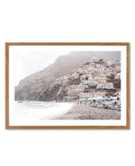 Summer Haze | Positano Art Print-PRINT-Olive et Oriel-Olive et Oriel-50x70 cm | 19.6" x 27.5"-Walnut-With White Border-Buy-Australian-Art-Prints-Online-with-Olive-et-Oriel-Your-Artwork-Specialists-Austrailia-Decorate-With-Coastal-Photo-Wall-Art-Prints-From-Our-Beach-House-Artwork-Collection-Fine-Poster-and-Framed-Artwork