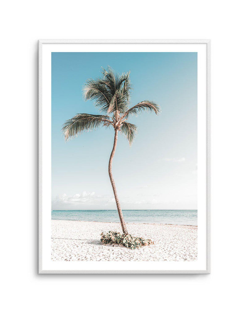 Summer Palm Art Print-PRINT-Olive et Oriel-Olive et Oriel-A5 | 5.8" x 8.3" | 14.8 x 21cm-Unframed Art Print-With White Border-Buy-Australian-Art-Prints-Online-with-Olive-et-Oriel-Your-Artwork-Specialists-Austrailia-Decorate-With-Coastal-Photo-Wall-Art-Prints-From-Our-Beach-House-Artwork-Collection-Fine-Poster-and-Framed-Artwork