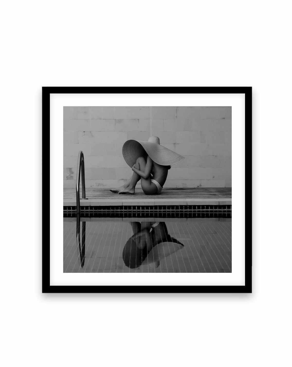 Summer Reflections by Mario Stefanelli Art Print-PRINT-Olive et Oriel-Mario Stefanelli-70x70 cm | 27.5" x 27.5"-Black-With White Border-Buy-Australian-Art-Prints-Online-with-Olive-et-Oriel-Your-Artwork-Specialists-Austrailia-Decorate-With-Coastal-Photo-Wall-Art-Prints-From-Our-Beach-House-Artwork-Collection-Fine-Poster-and-Framed-Artwork