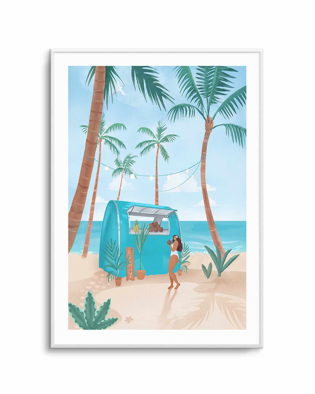 Summer in Bora Bora by Petra Lizde Art Print