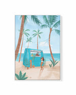 Summer in Bora Bora by Petra Lizde | Framed Canvas Art Print