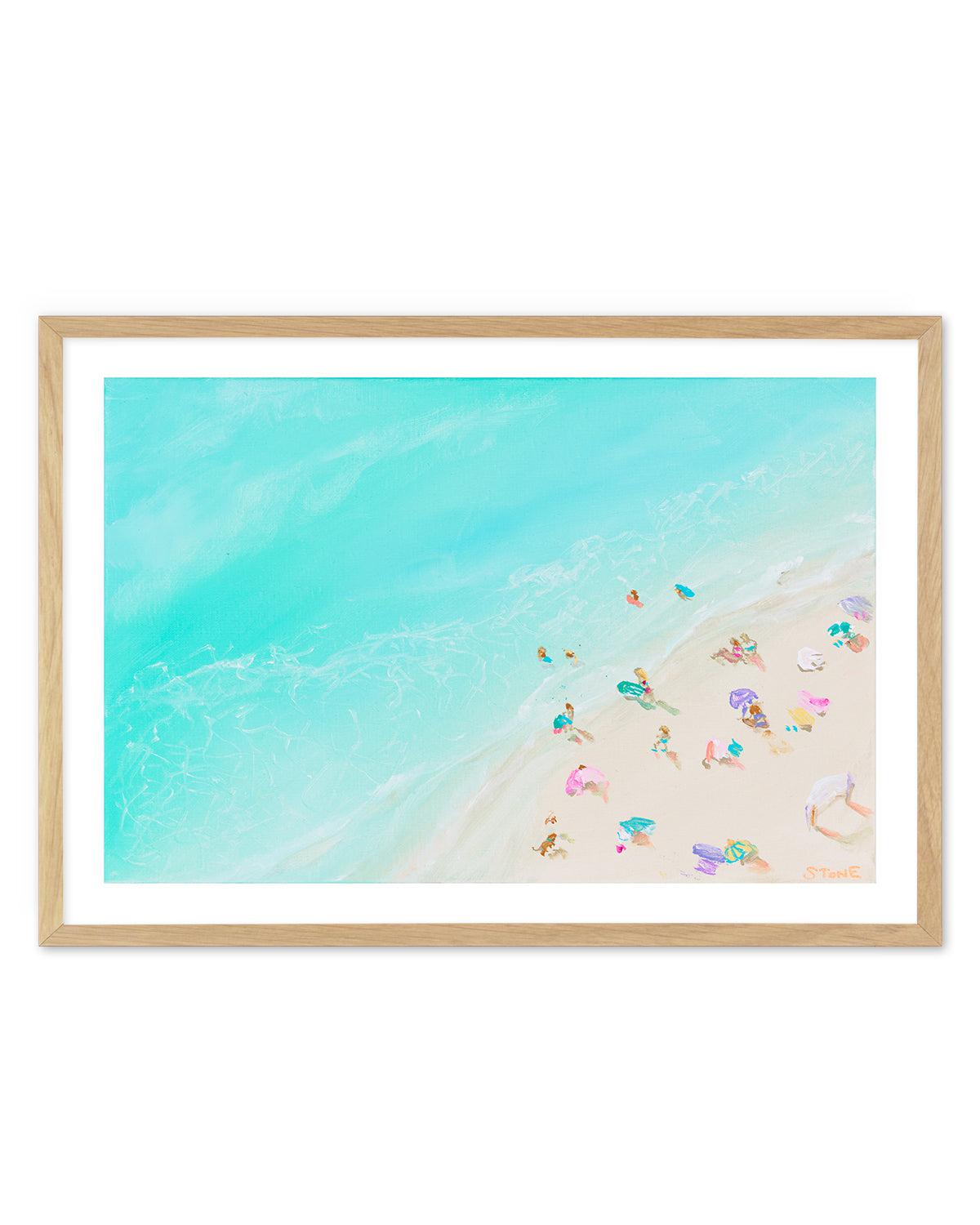 Summer in Manly by Belinda Stone Art Print