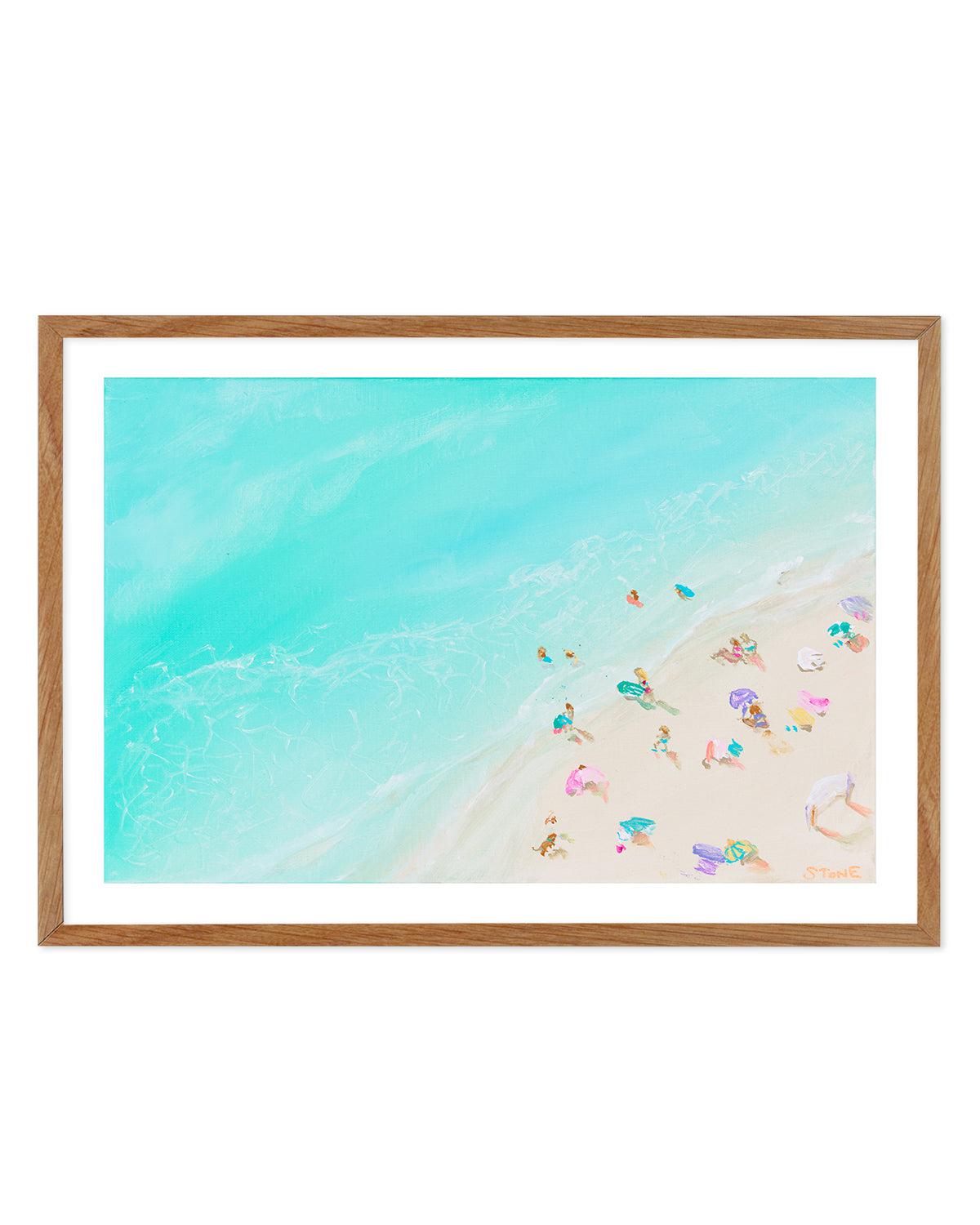 Summer in Manly by Belinda Stone Art Print