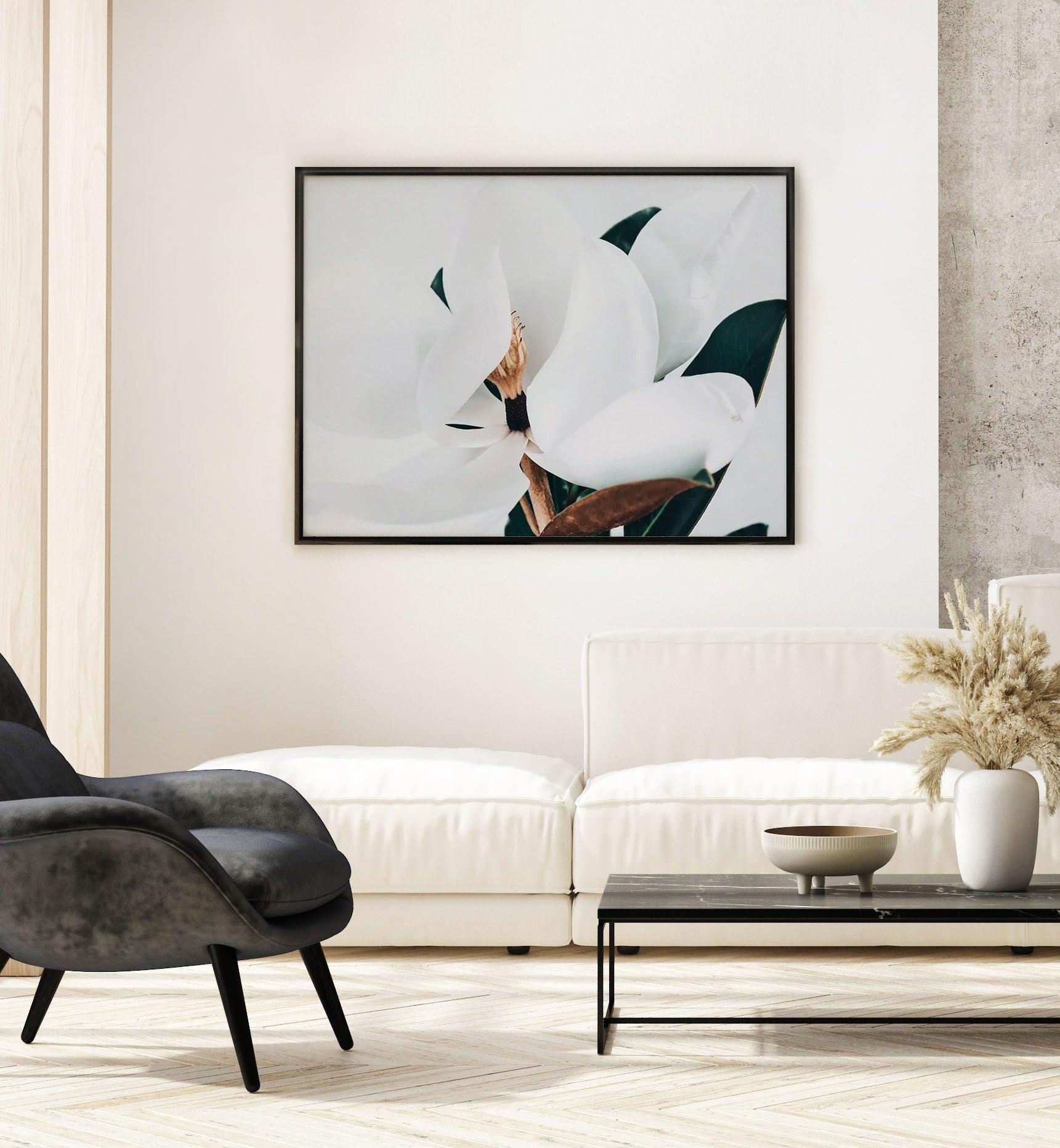 Summer Magnolia | LS Art Print-PRINT-Olive et Oriel-Olive et Oriel-Buy-Australian-Art-Prints-Online-with-Olive-et-Oriel-Your-Artwork-Specialists-Austrailia-Decorate-With-Coastal-Photo-Wall-Art-Prints-From-Our-Beach-House-Artwork-Collection-Fine-Poster-and-Framed-Artwork