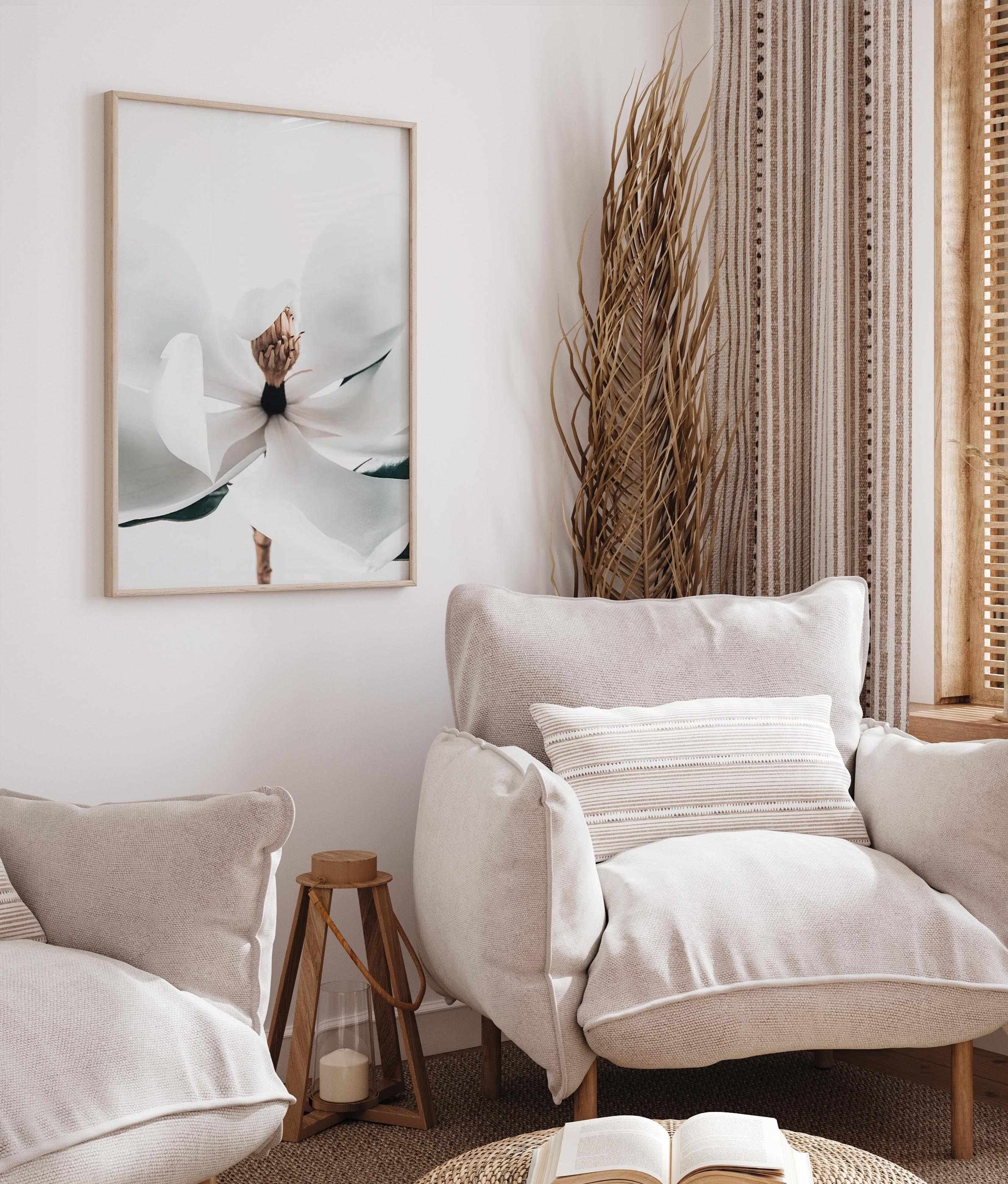 Summer Magnolia | PT Art Print-PRINT-Olive et Oriel-Olive et Oriel-Buy-Australian-Art-Prints-Online-with-Olive-et-Oriel-Your-Artwork-Specialists-Austrailia-Decorate-With-Coastal-Photo-Wall-Art-Prints-From-Our-Beach-House-Artwork-Collection-Fine-Poster-and-Framed-Artwork