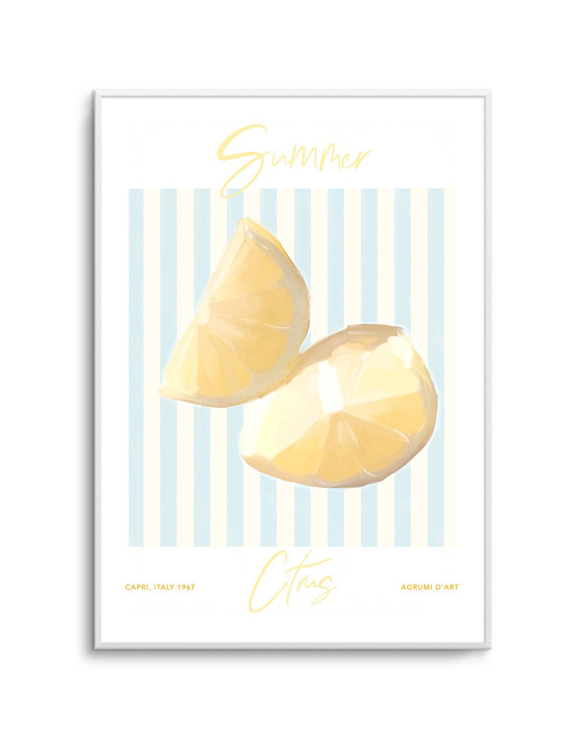 Summer Citrus Art Print-PRINT-Olive et Oriel-Olive et Oriel-Buy-Australian-Art-Prints-Online-with-Olive-et-Oriel-Your-Artwork-Specialists-Austrailia-Decorate-With-Coastal-Photo-Wall-Art-Prints-From-Our-Beach-House-Artwork-Collection-Fine-Poster-and-Framed-Artwork